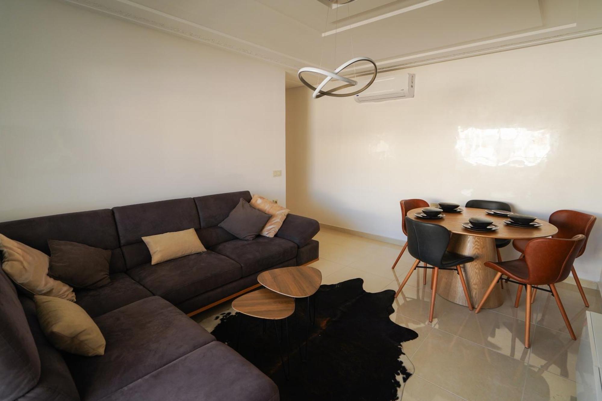 Appartement With Terasse 5 Min To Tanger Marina-Free Parking Екстер'єр фото